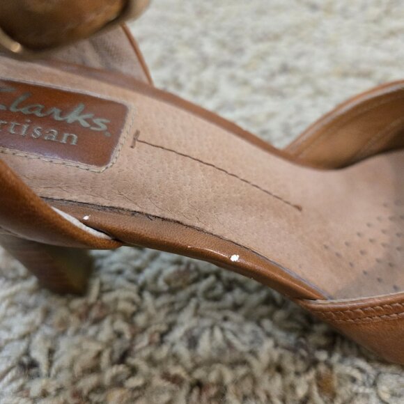 Clarks Artisan Women's Shoes Brown Size 9M - Picture 3 of 15